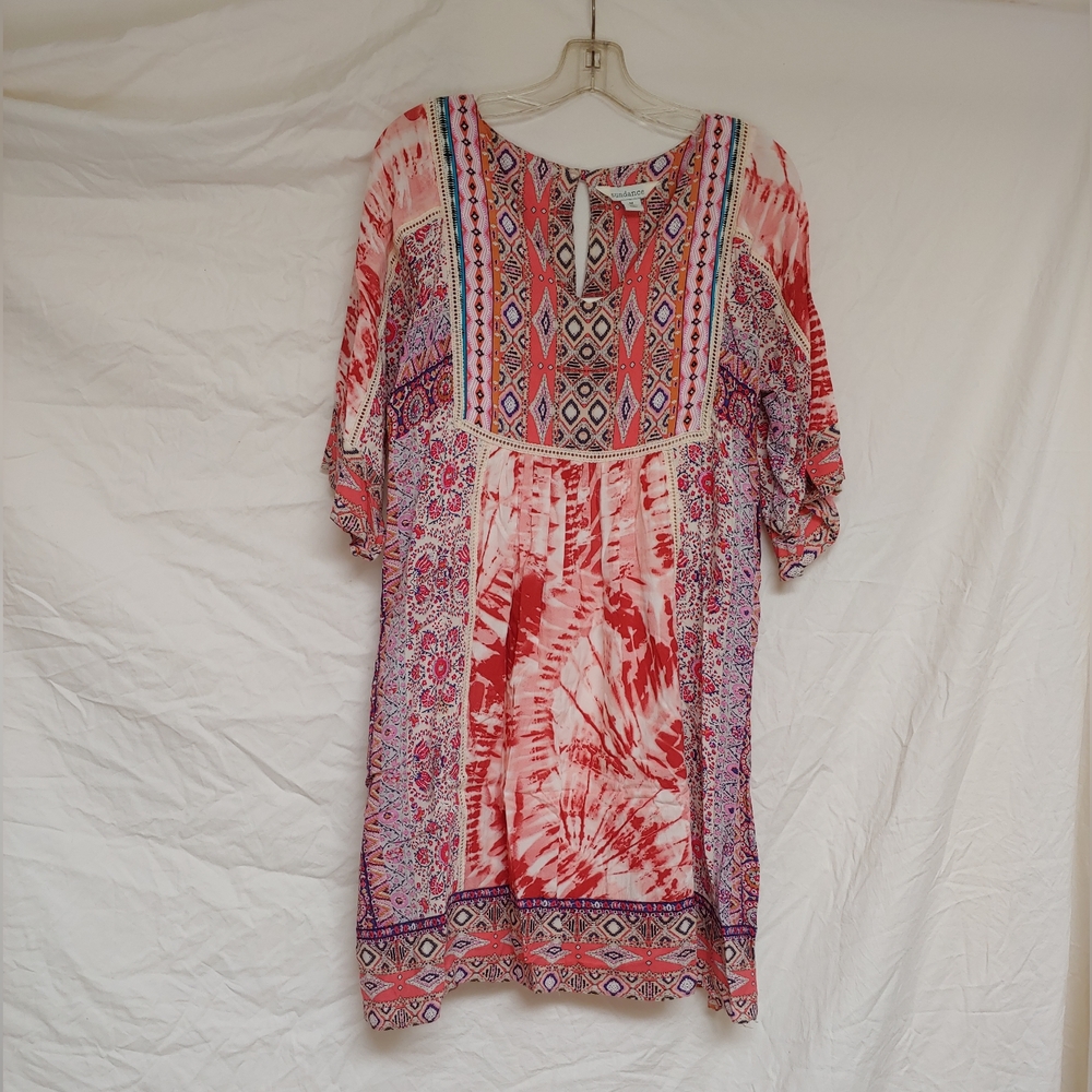Sundance Every Day Dream Dress w/ under slip- Size M-Great Travel Item!